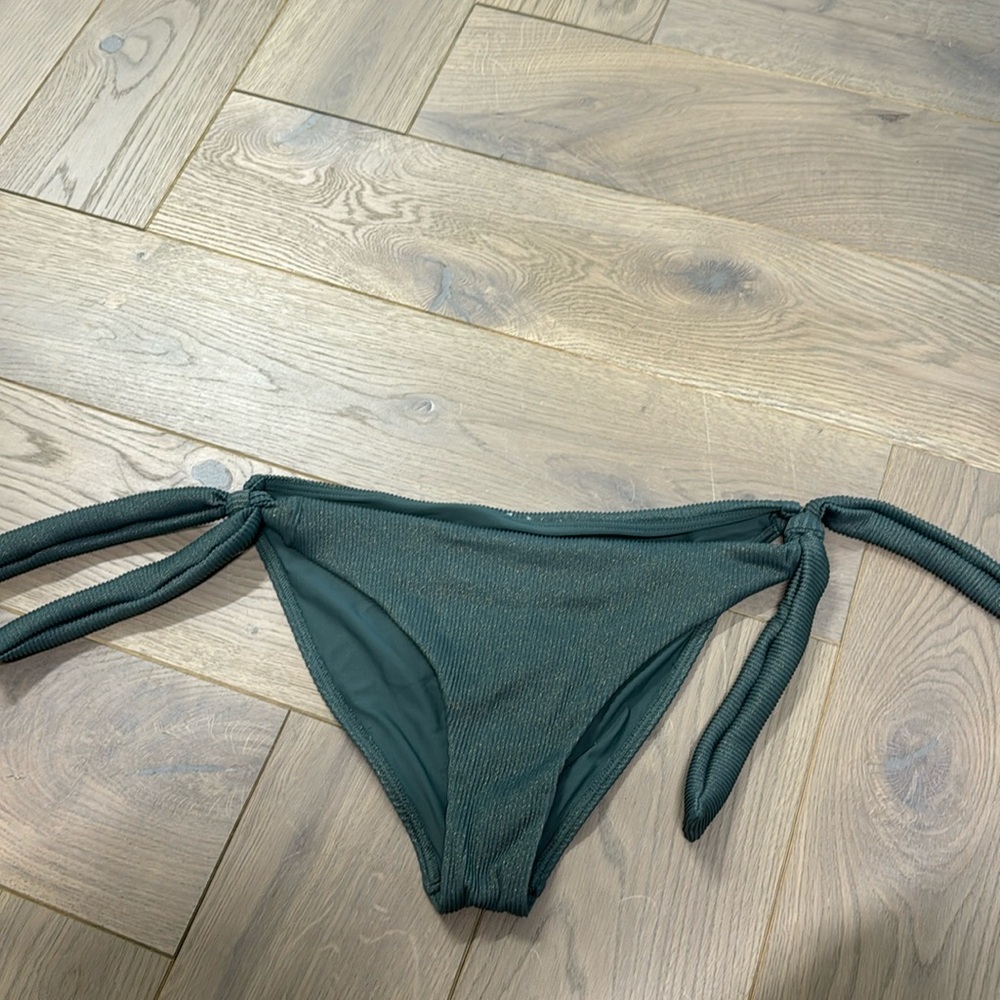 MaxSwim bottoms Frankie Textured Tie Side Hipster Bikini Bottom